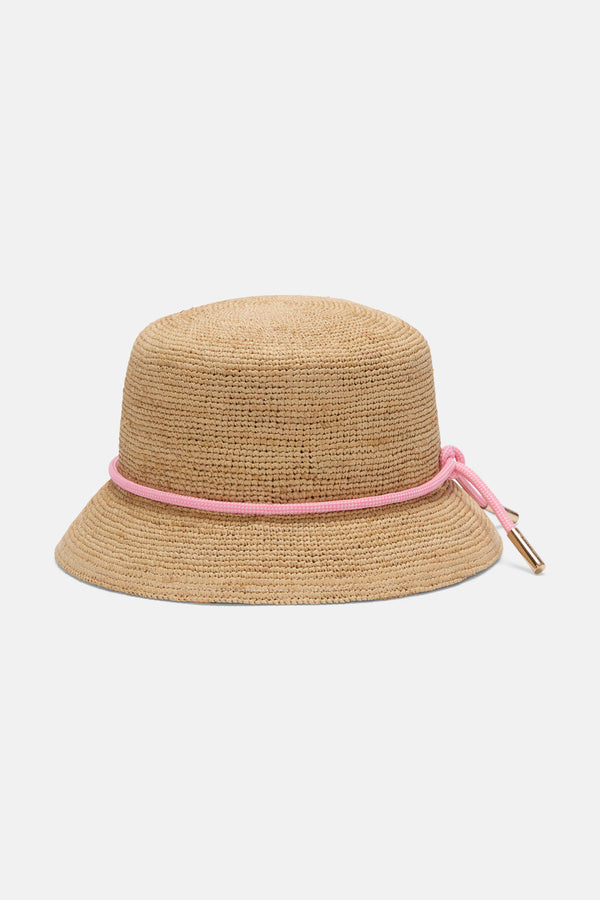 Gorman NZ - Clementine Raffia Bucket Hat - natural