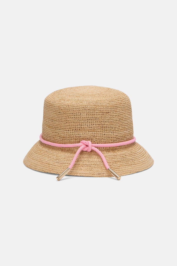 Gorman NZ - Clementine Raffia Bucket Hat - natural