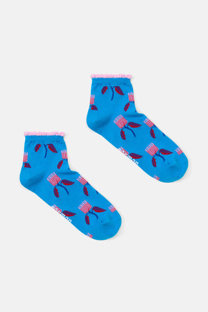 Gorman NZ - Past Lover Floral Ankle S Sock - multi