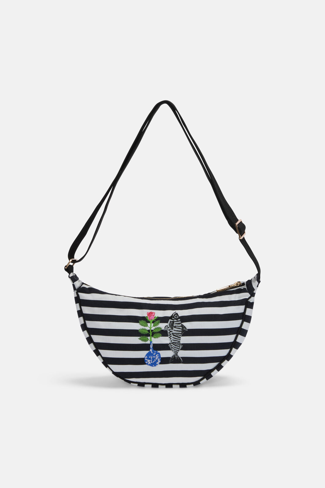 Gorman NZ - Gone Fishing Stripe Sling Bag - multi