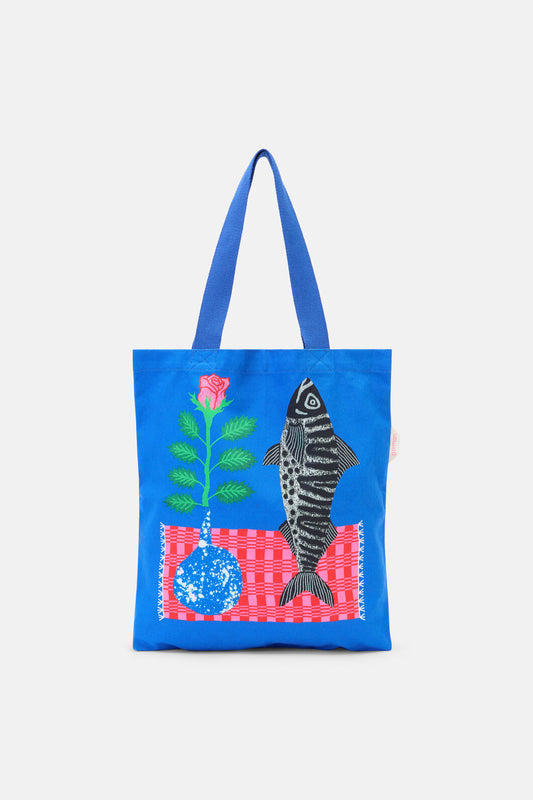 Gorman NZ - Gone Fishing Tote Bag - print