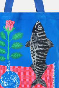 Gorman NZ - Gone Fishing Tote Bag - print