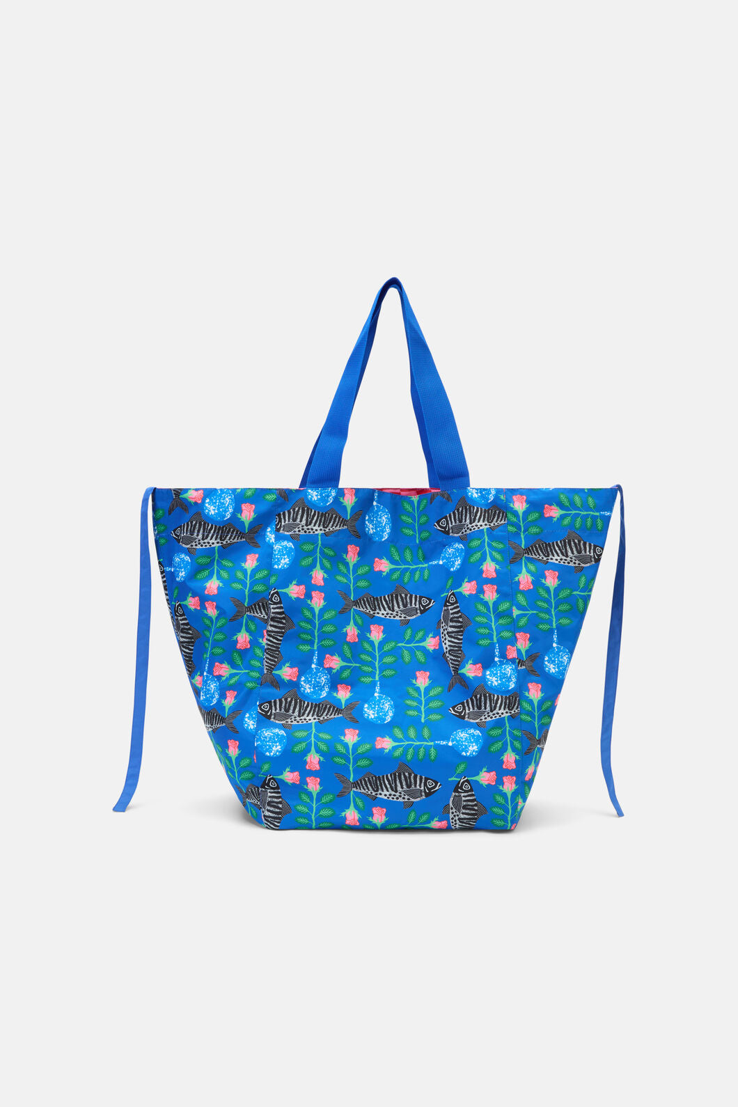 Gorman NZ - Gone Fishing Soft Fold Tote - print