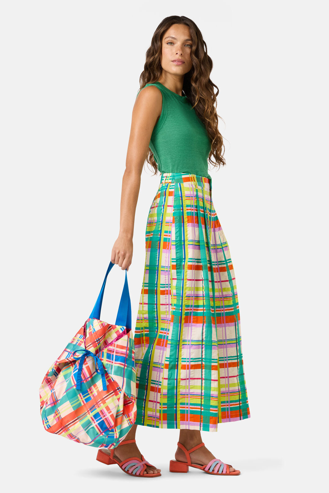 Gorman NZ - Geo Pop Soft Fold Tote - print