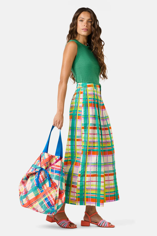 Gorman NZ - Geo Pop Soft Fold Tote - print