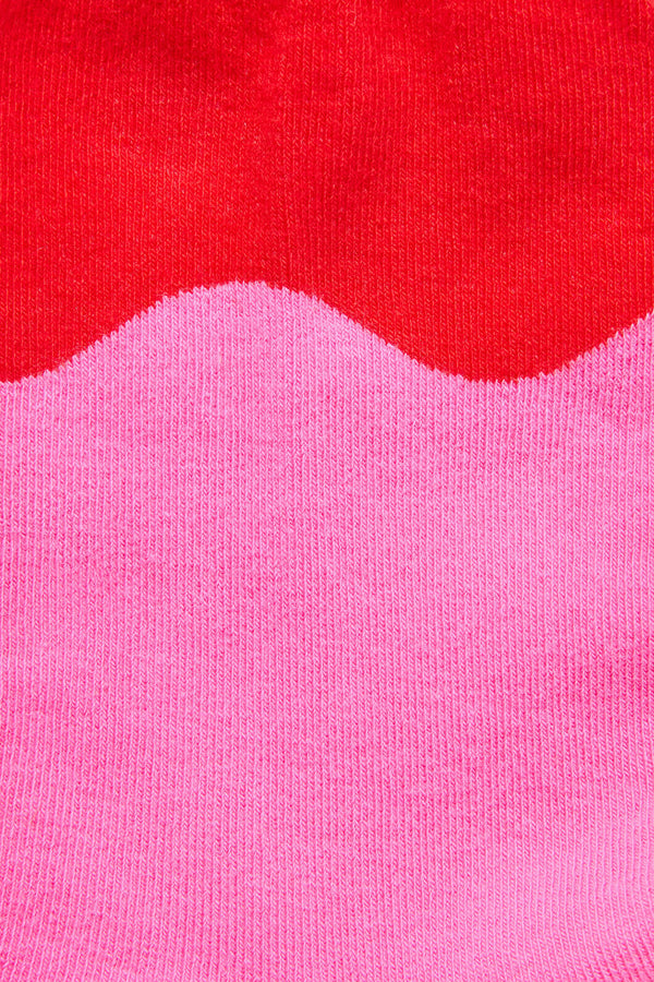 Gorman NZ - Wavy Ankle Sock Pink - multi