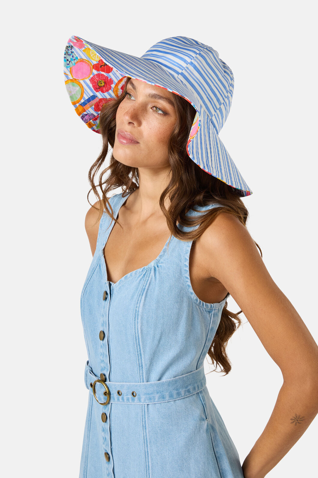 Gorman NZ - Antipasto Floppy Hat - print