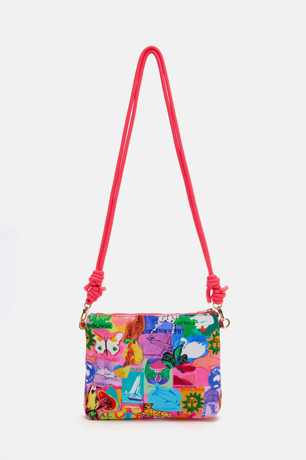 Gorman NZ - Pen Pals Crossbody Purse - print