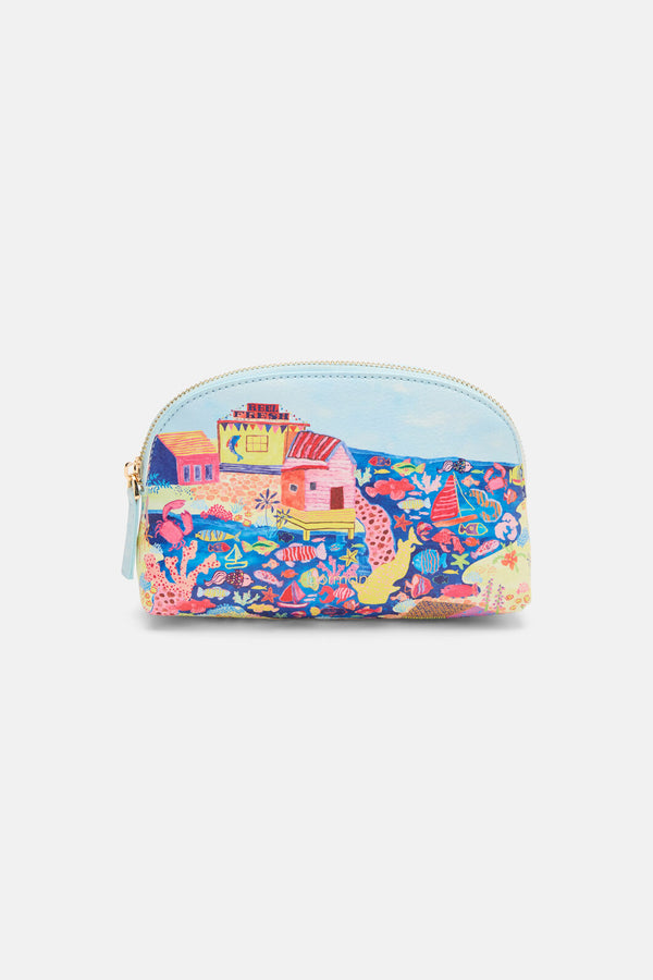 Gorman NZ - Fish Ahoy Cosmetic Purse - print
