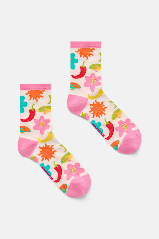 Gorman NZ - Mosaic Mile Crew Sock - multi