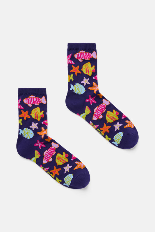 Gorman NZ - Fish Ahoy Sock - multi