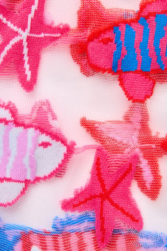 Gorman NZ - Fish Ahoy Sheer Sock - multi