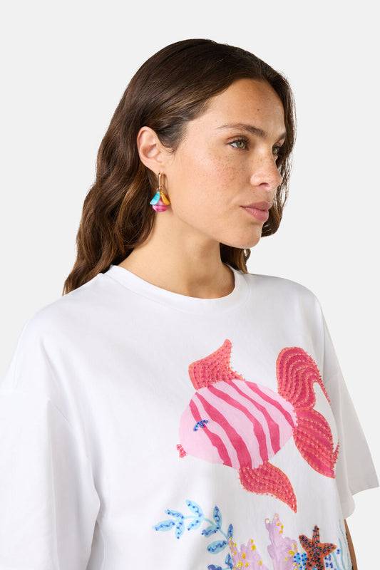 Gorman NZ - Silk Garden Earrings - multi
