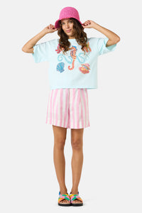 Gorman NZ - Two Tone Green Bucket Hat - pink