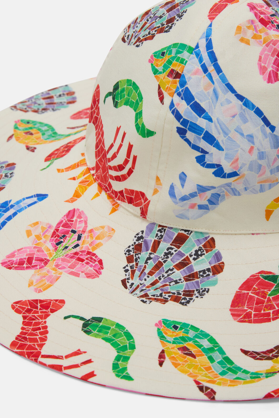 Gorman NZ - Mosaic Mile Floppy Hat - print