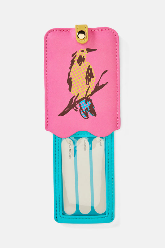Gorman NZ - Pen Pals Luggage Tag - print