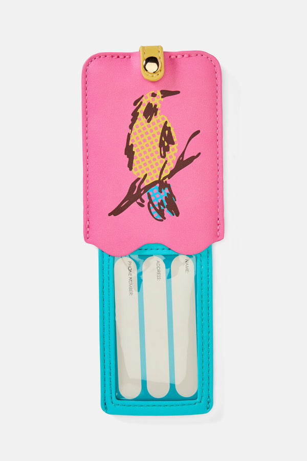 Gorman NZ - Pen Pals Luggage Tag - print