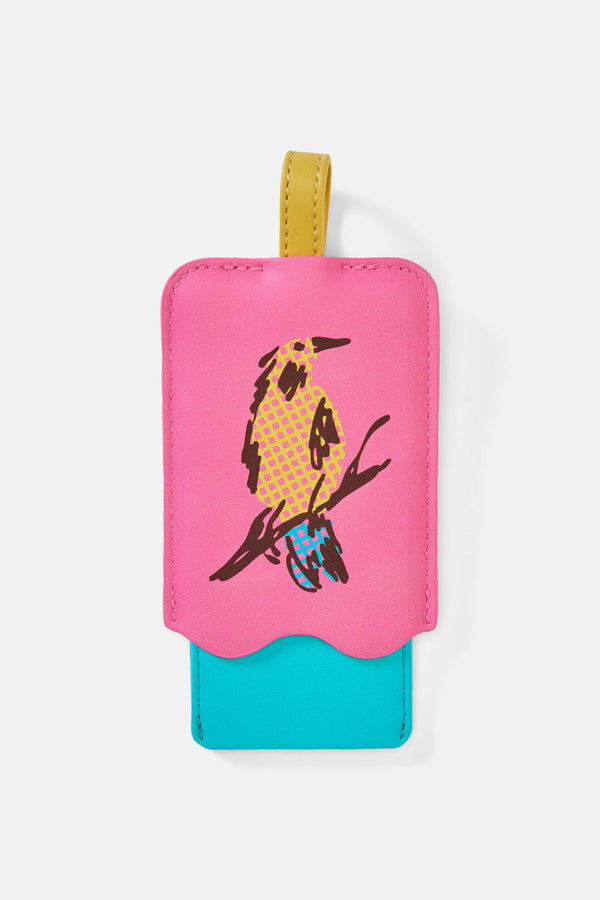 Gorman NZ - Pen Pals Luggage Tag - print