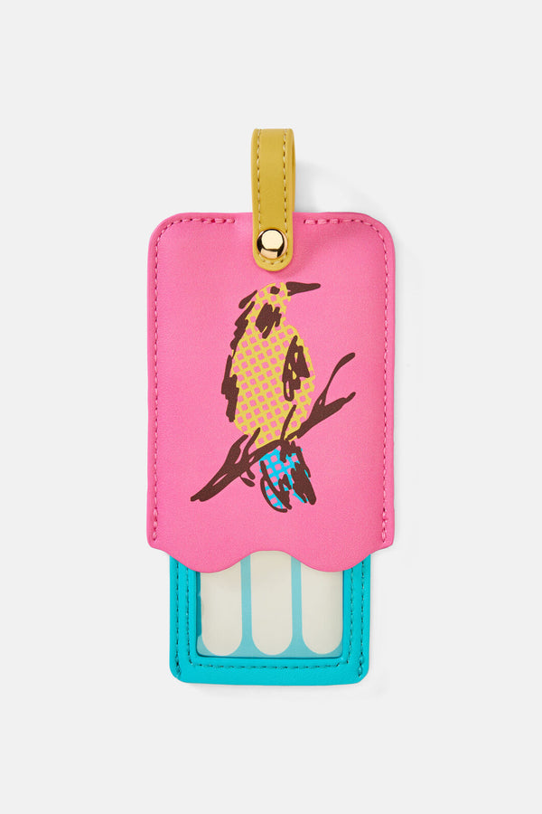 Gorman NZ - Pen Pals Luggage Tag - print