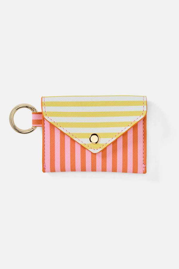 Gorman NZ - Awara Stripe Card Wallet - print