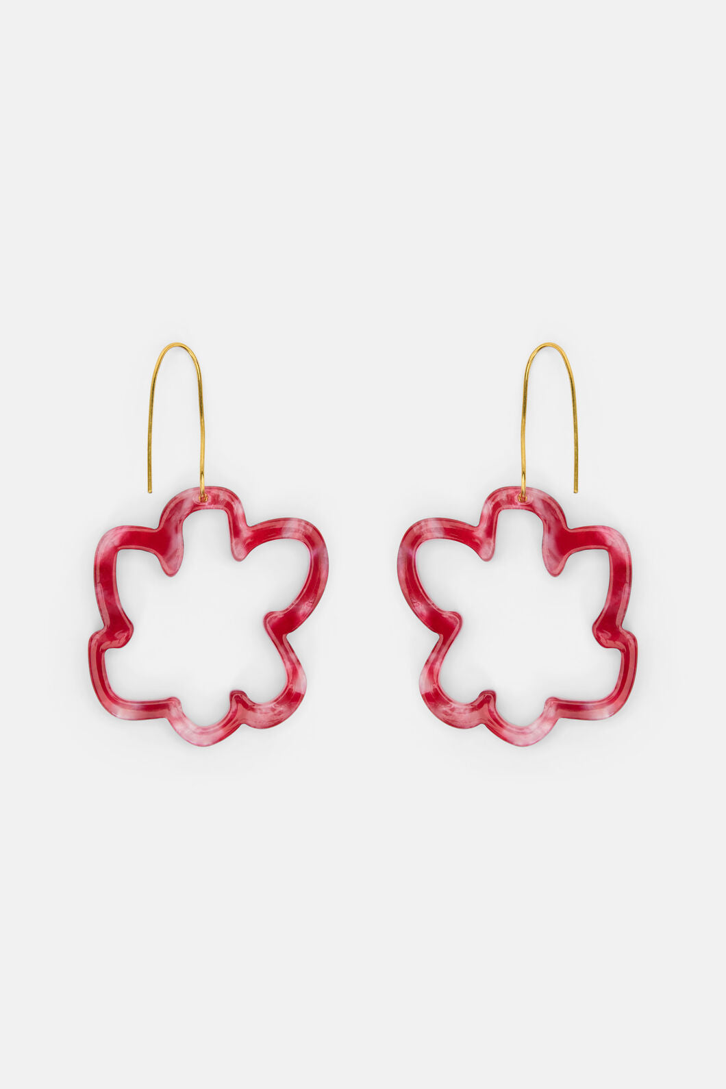 Gorman NZ - Mega Daisy Earrings Orange - red