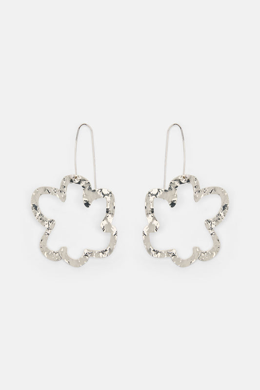 Gorman NZ - Mega Daisy Earrings Silver - silver