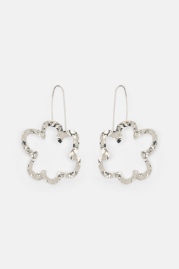 Gorman NZ - Mega Daisy Earrings Silver - silver