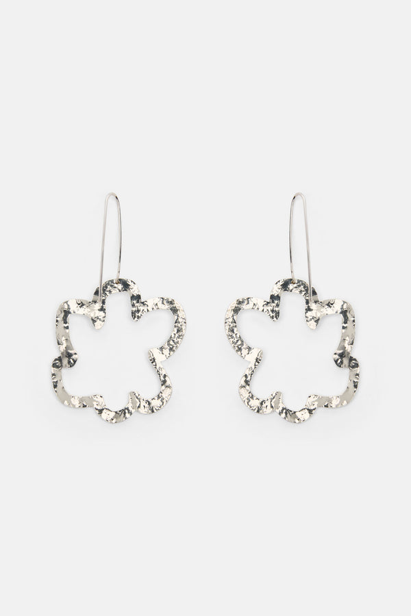 Gorman NZ - Mega Daisy Earrings Silver - silver