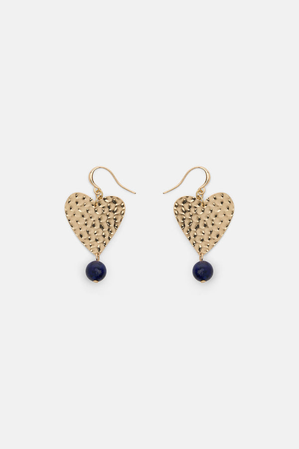 Gorman NZ - Heart Beat Earrings - gold
