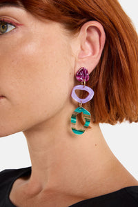 Gorman NZ - Tropic Drop Earrings - multi