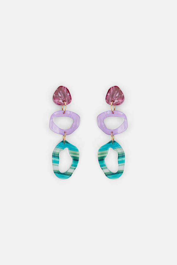 Gorman NZ - Tropic Drop Earrings - multi
