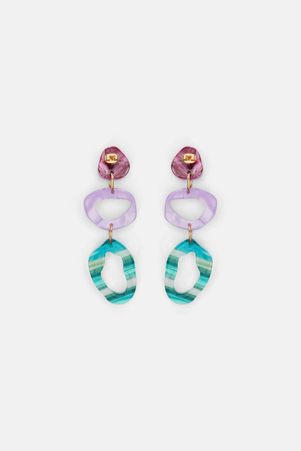 Gorman NZ - Tropic Drop Earrings - multi