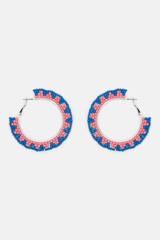 Gorman NZ - Ziggy Zag Earrings Pink - pink