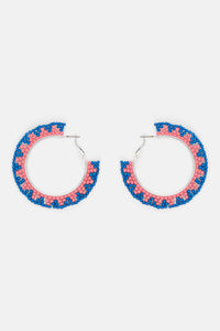 Gorman NZ - Ziggy Zag Earrings Pink - pink
