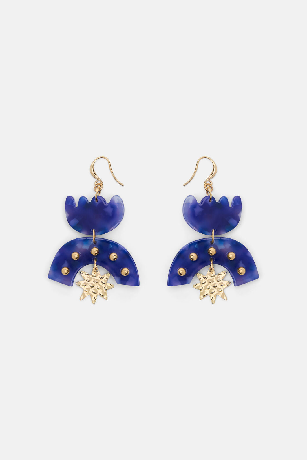 Gorman NZ - Tropic Star Earrings - blue