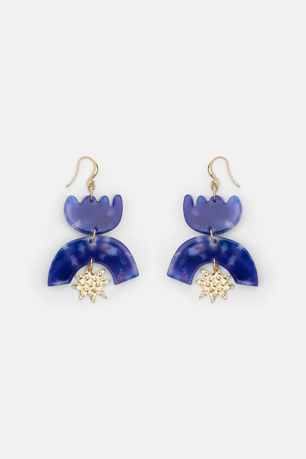 Gorman NZ - Tropic Star Earrings - blue