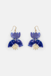 Gorman NZ - Tropic Star Earrings - blue