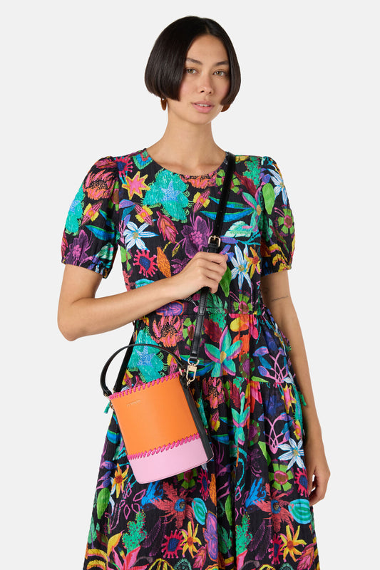 Gorman NZ - Paloma Bucket Bag - orange-pink