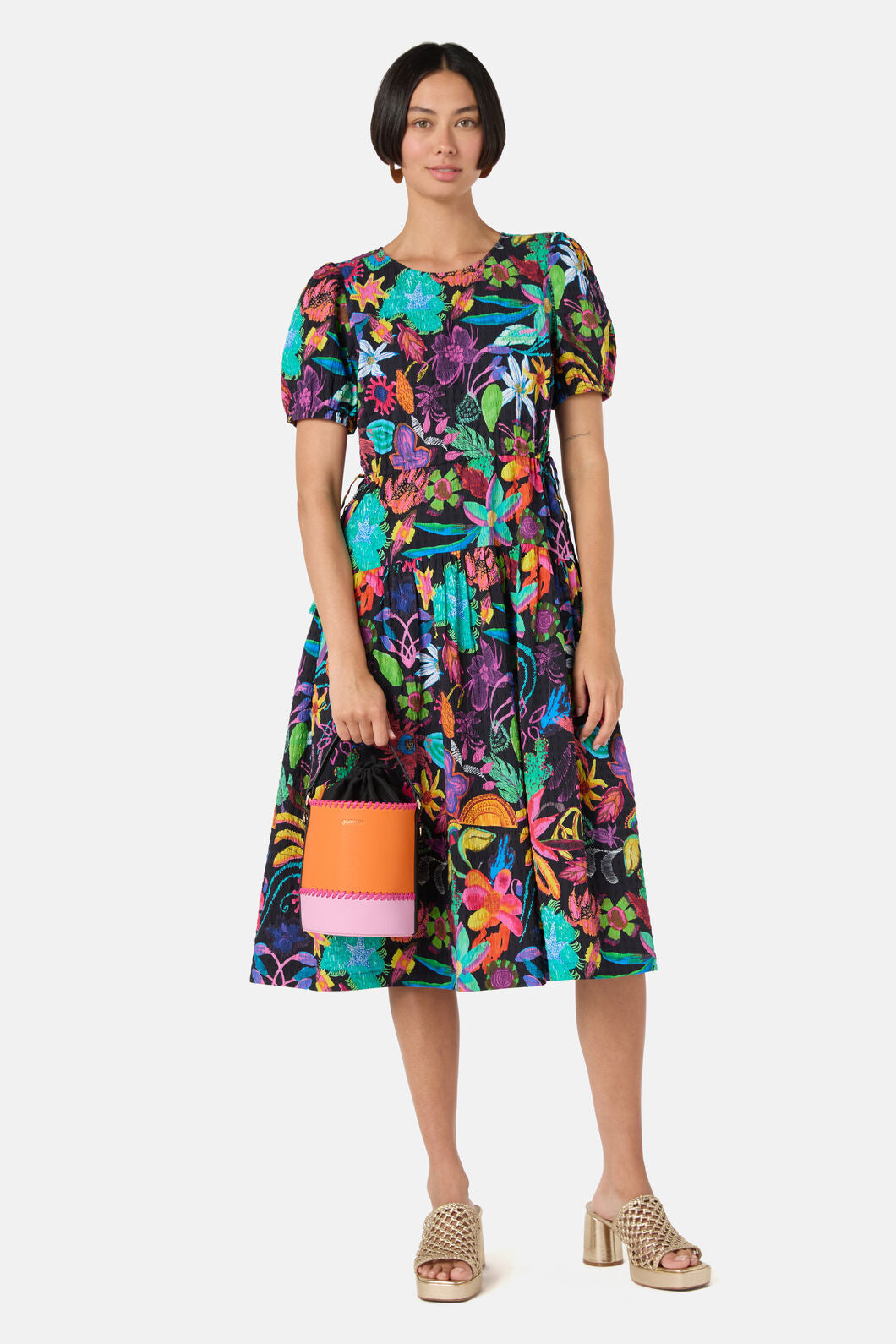 Gorman NZ - Paloma Bucket Bag - orange-pink