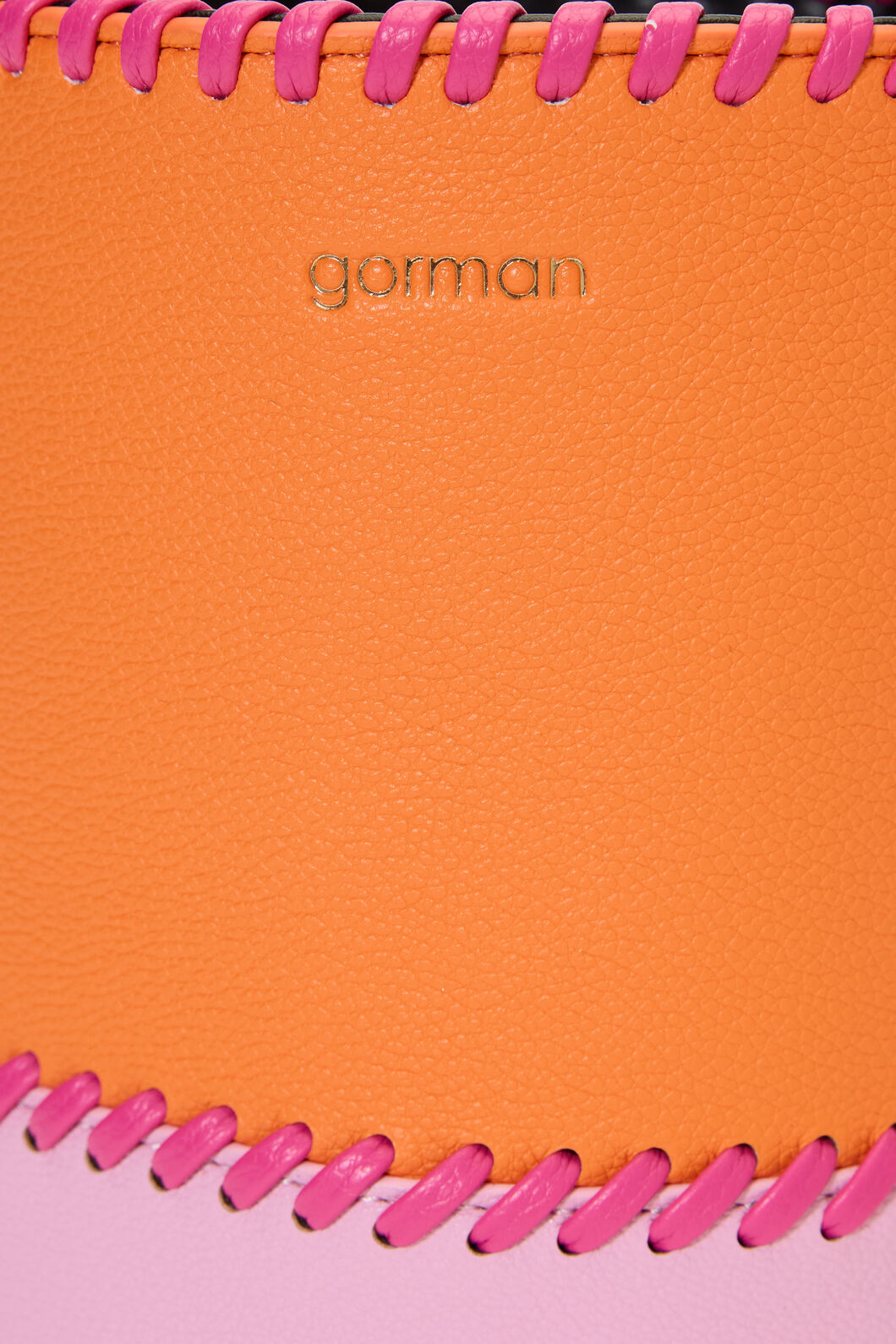Gorman NZ - Paloma Bucket Bag - orange-pink