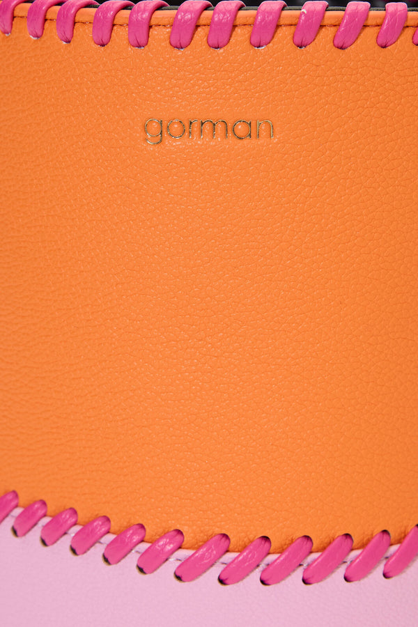 Gorman NZ - Paloma Bucket Bag - orange-pink