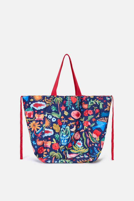Gorman NZ - Little Things Soft Fold Tote - print