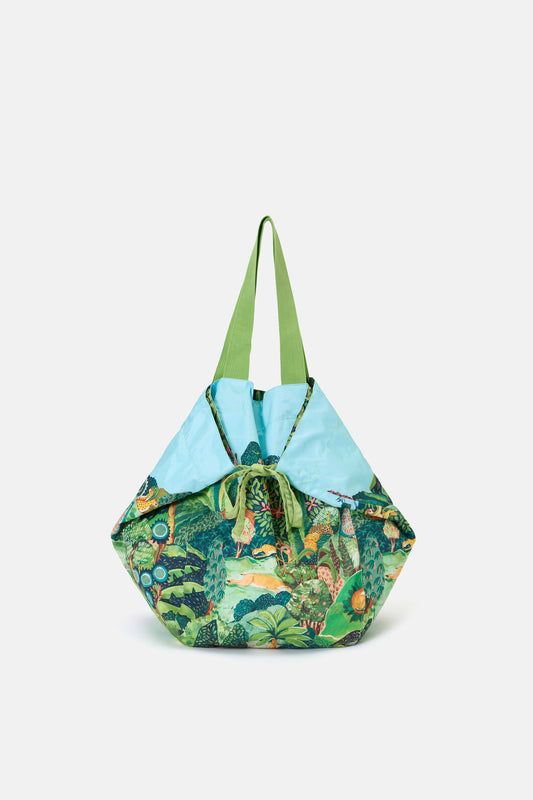 Gorman NZ - Royal Garden Soft Fold Tote - print