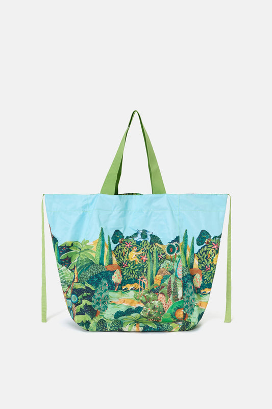 Gorman NZ - Royal Garden Soft Fold Tote - print