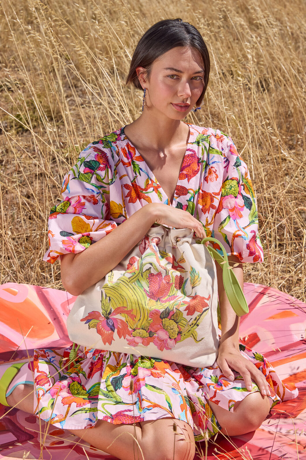 Gorman NZ - Elara Placement Tote - print