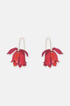 Gorman NZ - Checkered Lily Earrings - multi
