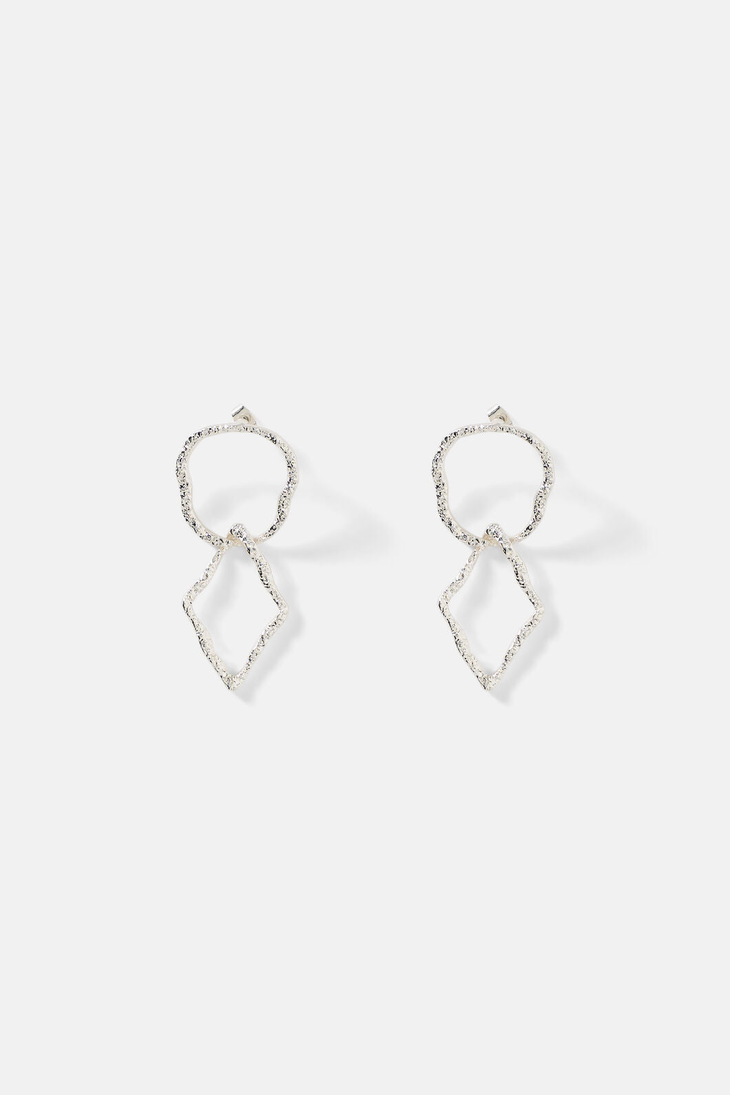 Gorman NZ - Linked Up Earring - silver