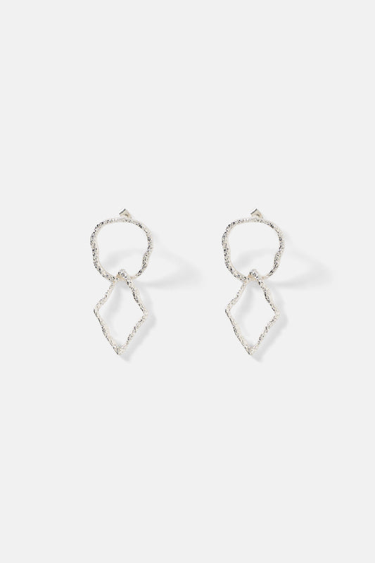 Gorman NZ - Linked Up Earring - silver