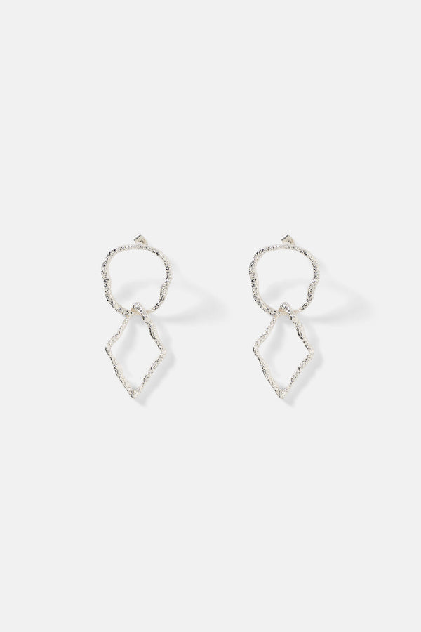 Gorman NZ - Linked Up Earring - silver