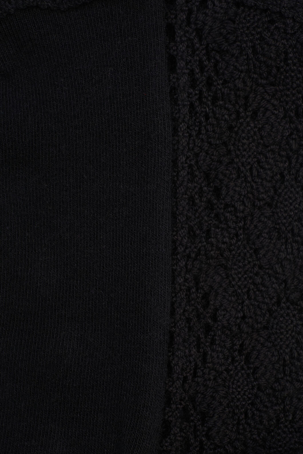 Gorman NZ - Lace Crew Socks W Black - black